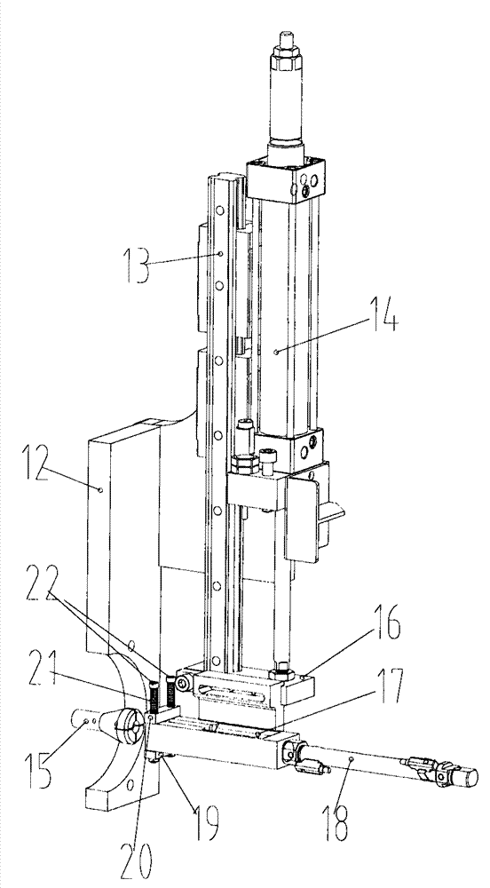 Direct-pushing-type numerically-controlled-lathe feeding-discharging assisting system