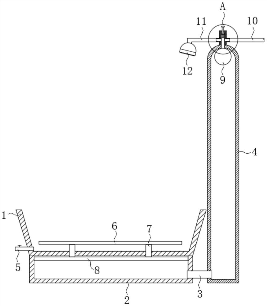 A self-opening and closing sprinkler