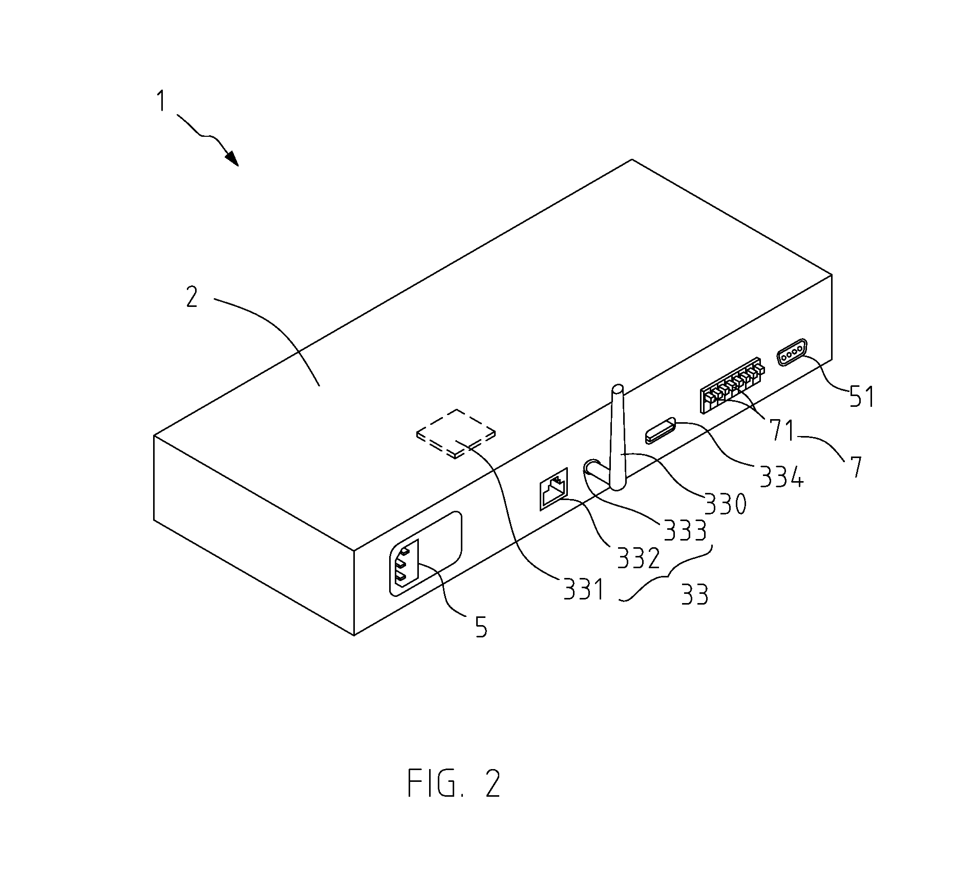 Remotely monitorable multi-port charging device