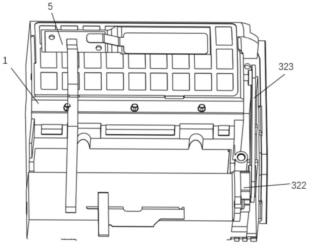 Printing device and electronic equipment