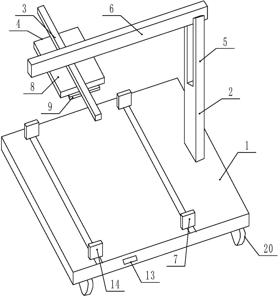 Automatic opening device for packing box
