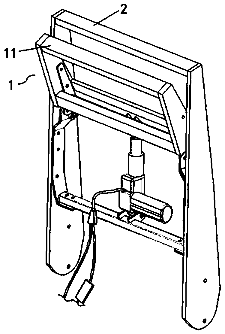 Anti-pinch electric headrest device and control method thereof