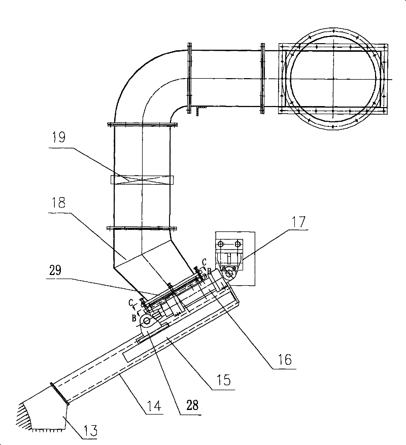 Dry-type planishing mill non-contact type roller cleaning method