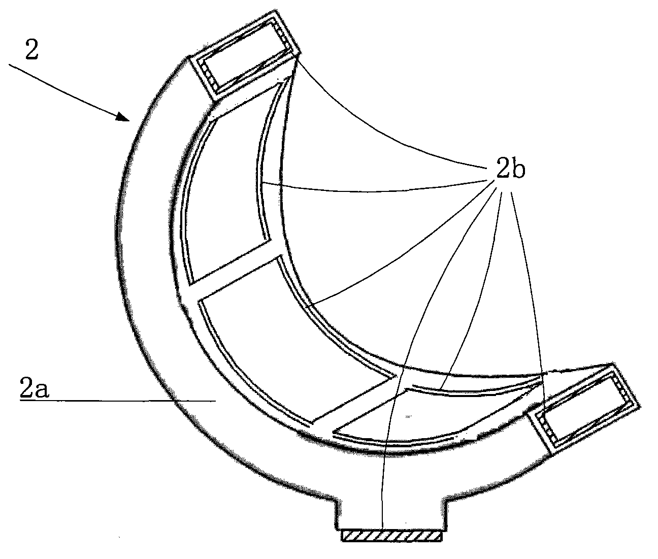 Bladeless fan capable of assembling fan head