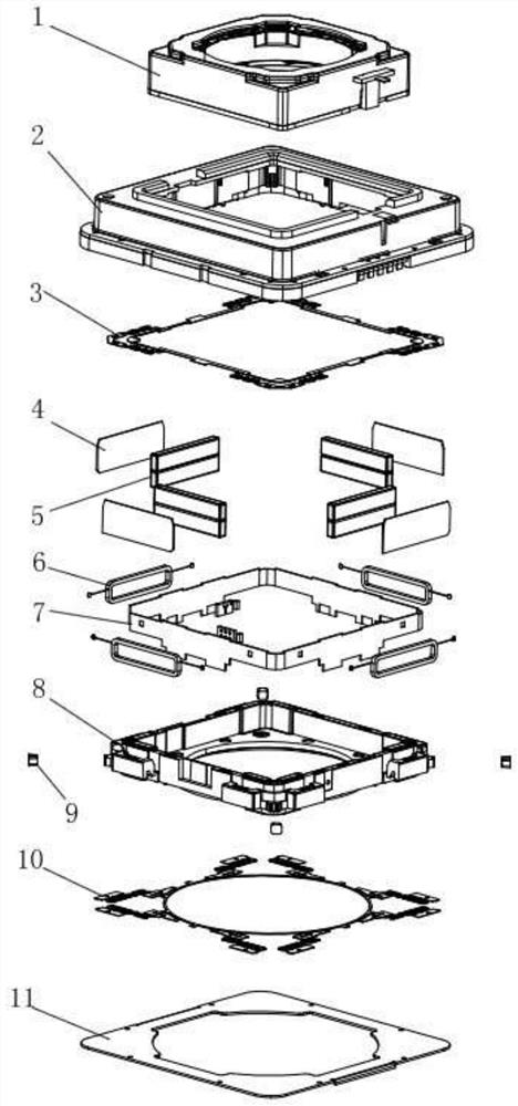 Multi-axis optical rotating device