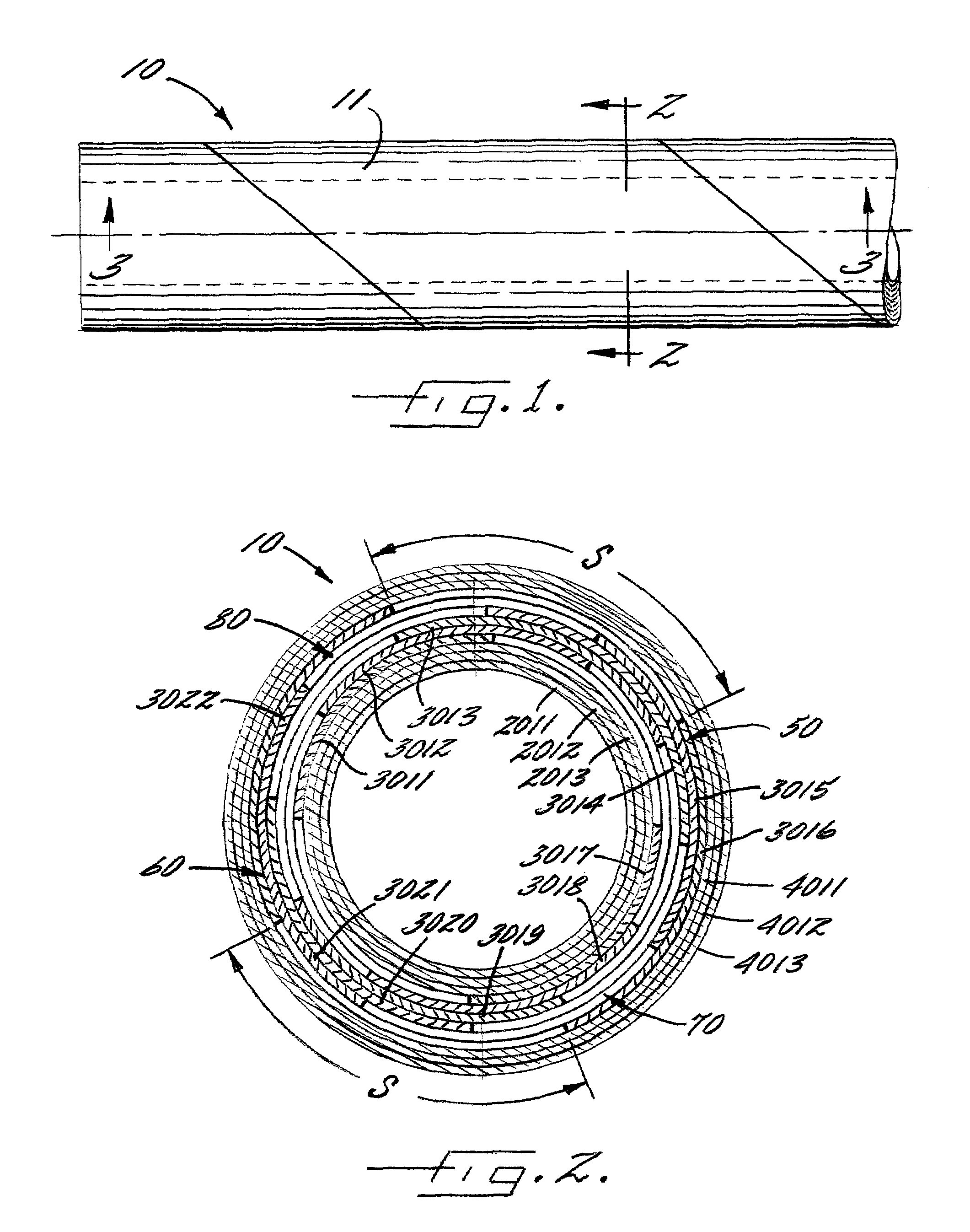 Spirally wound tube with voids and method for manufacturing the same