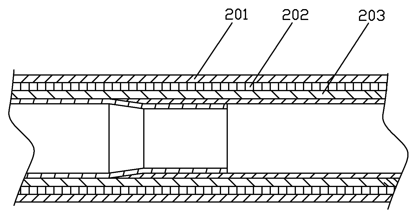 Air conditioner connecting pipe and processing method