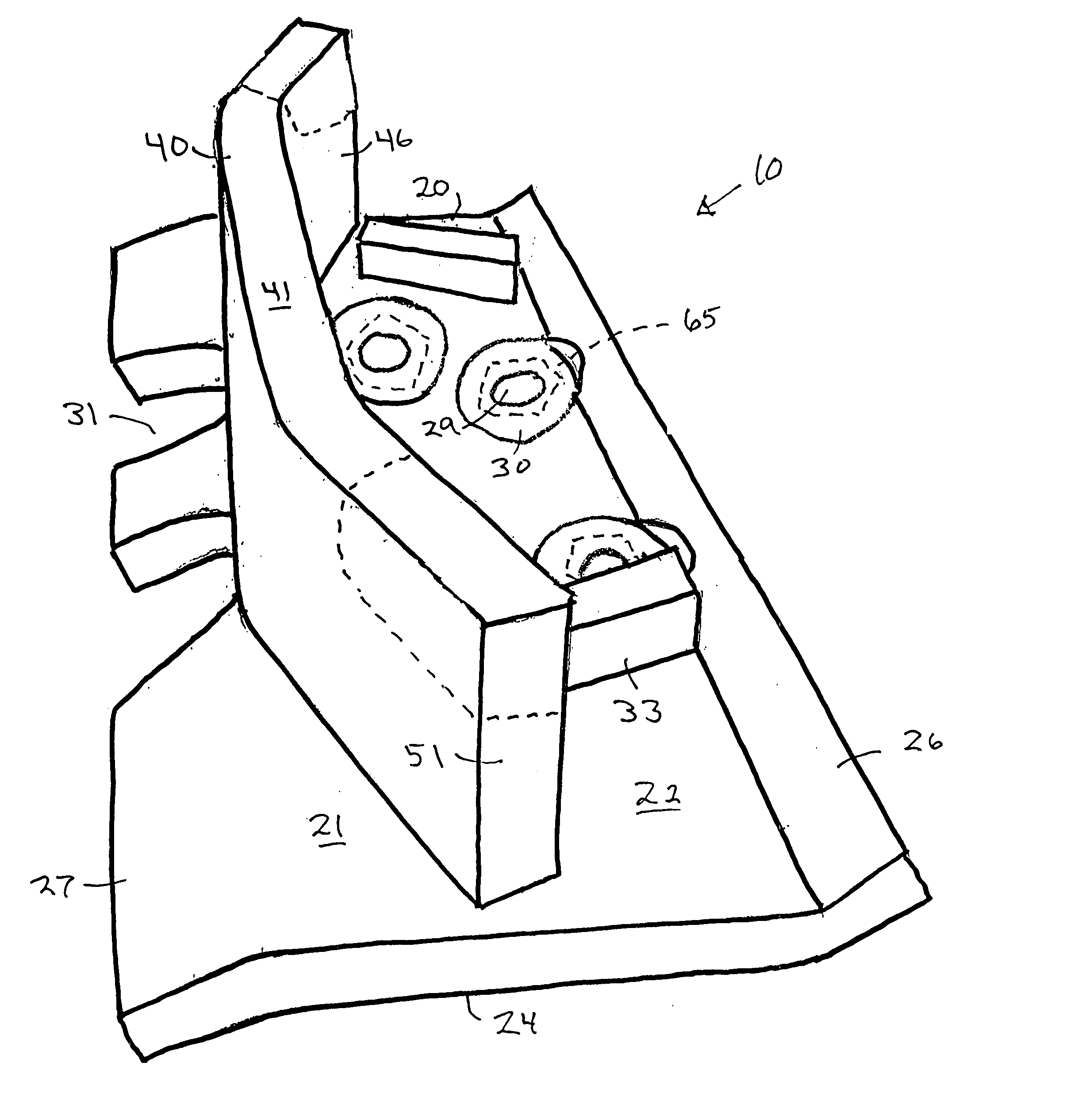 Grouser shoe and fabrication method