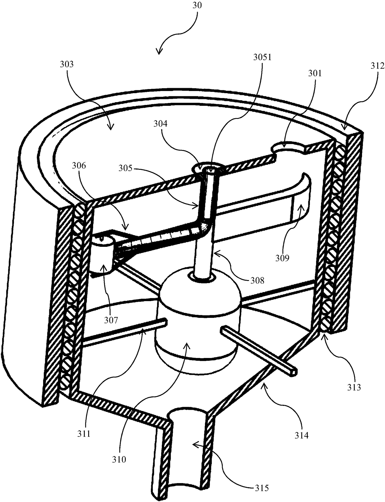 A lithium-ion battery positive electrode waste slurry recovery system and recovery method