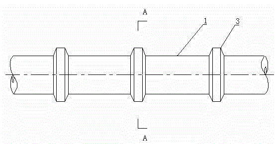 Prestressed concrete pipe pile with reinforcing rings