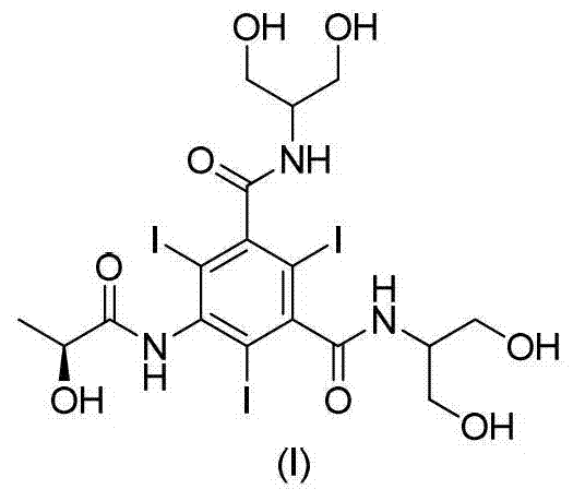 Synthesis of iopamidol and preparation of its intermediates