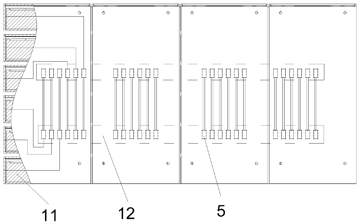 A Nearline Disk Array Library with Contact Areas on Both Sides