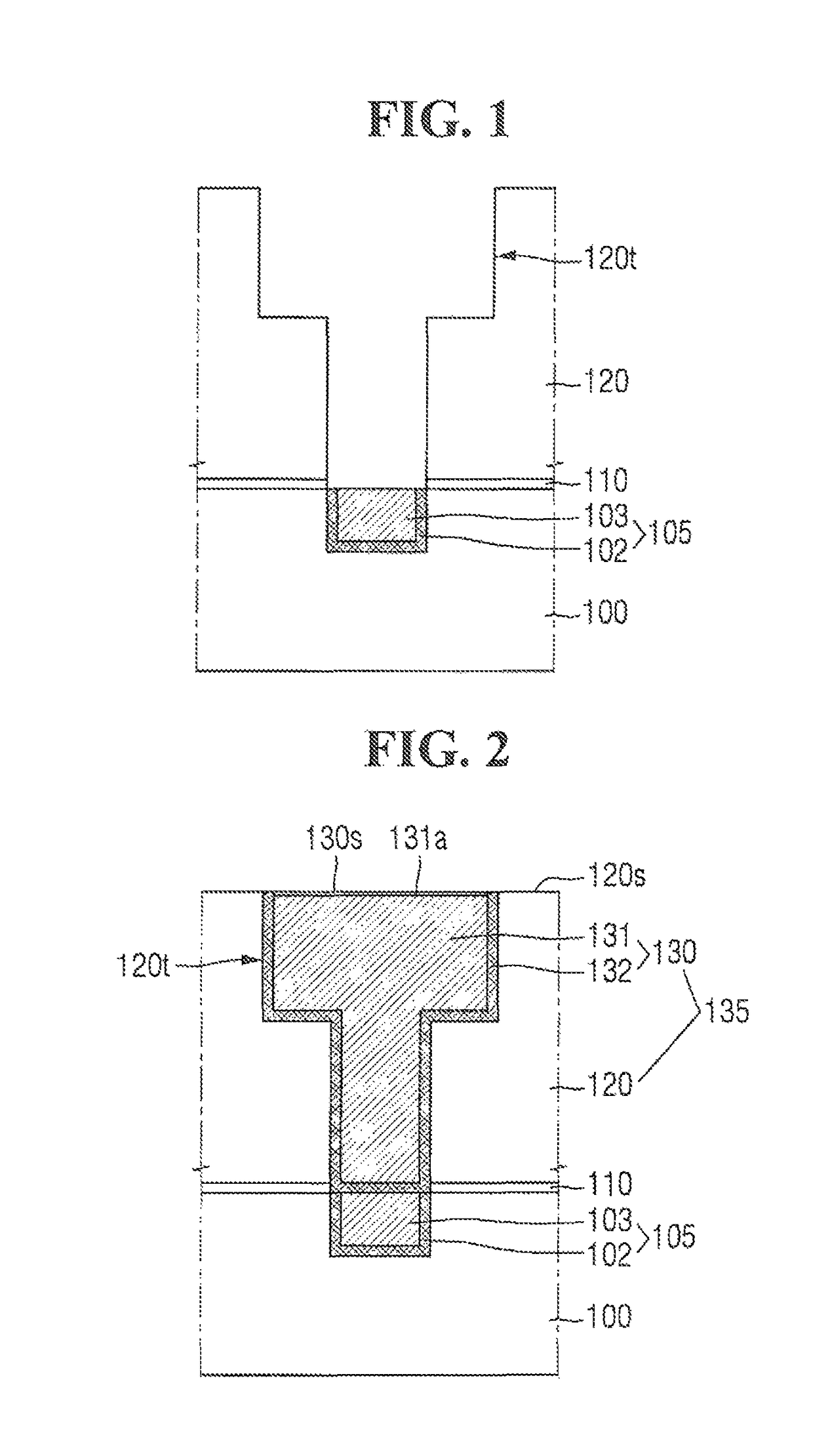 Methods for fabricating semiconductor devices including surface treatment processes