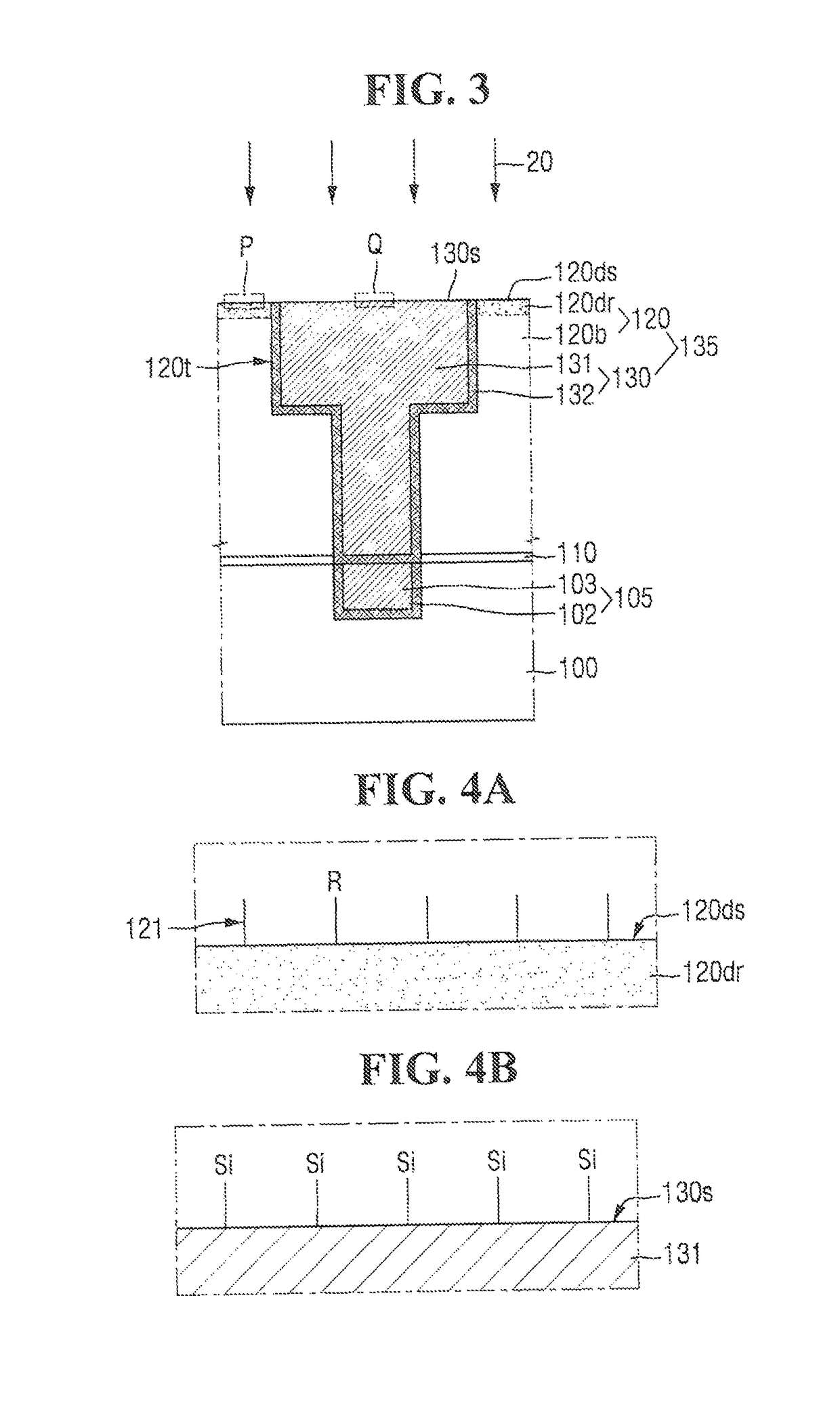 Methods for fabricating semiconductor devices including surface treatment processes