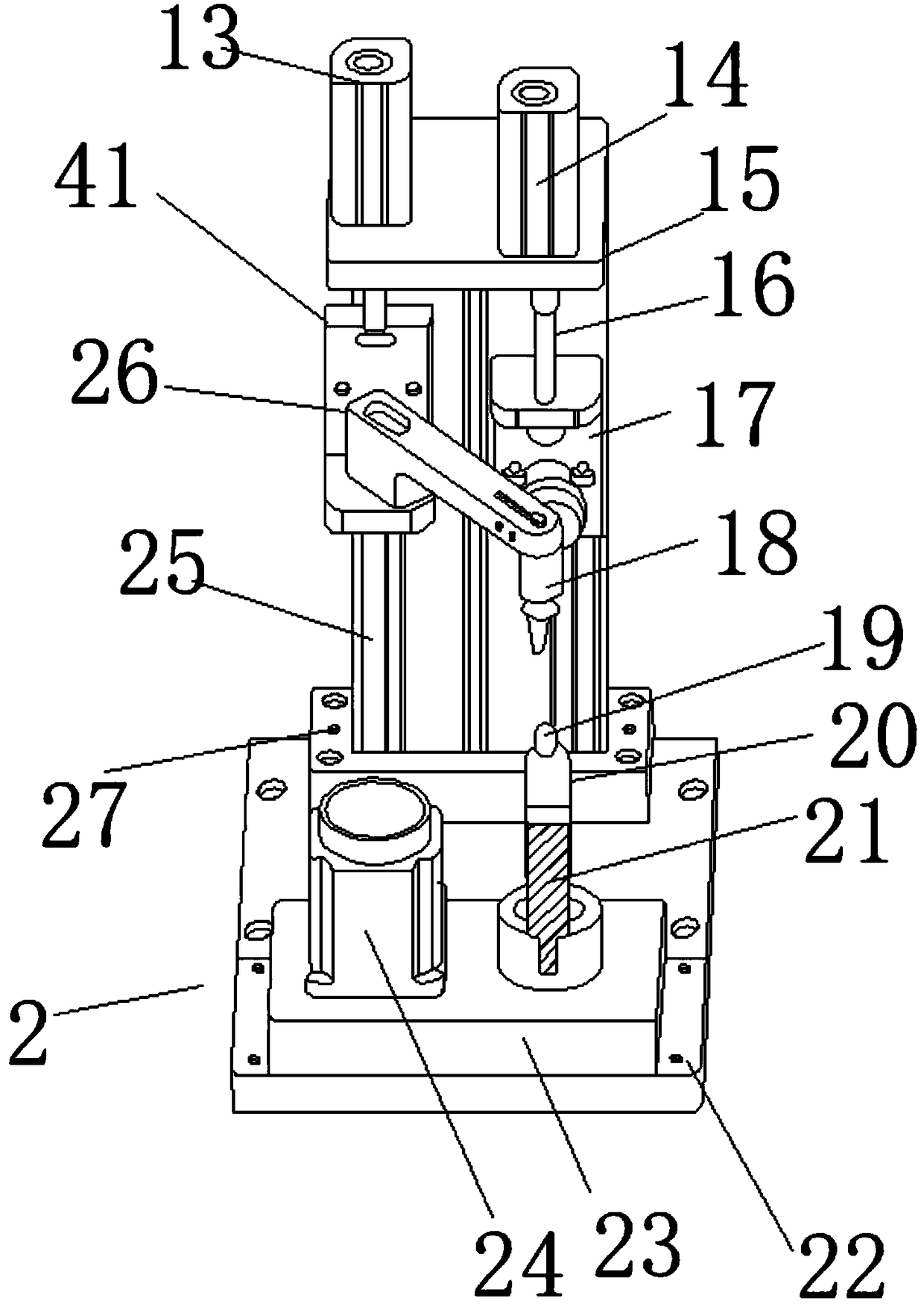 Flatness detecting device