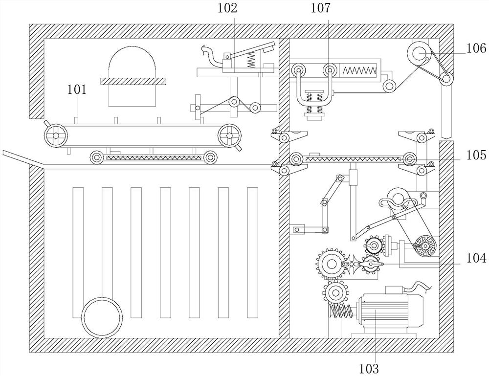 A chemical reagent wastewater treatment and recycling device