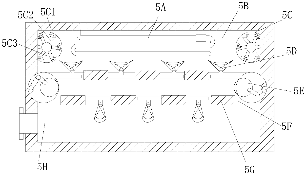 Fenton-process anti-sedimentation suspension type wastewater treatment system capable of removing organosilicone