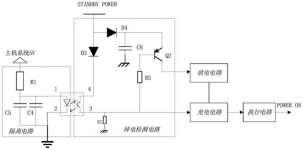 Power failure detection circuit, power supply control circuit and audio equipment