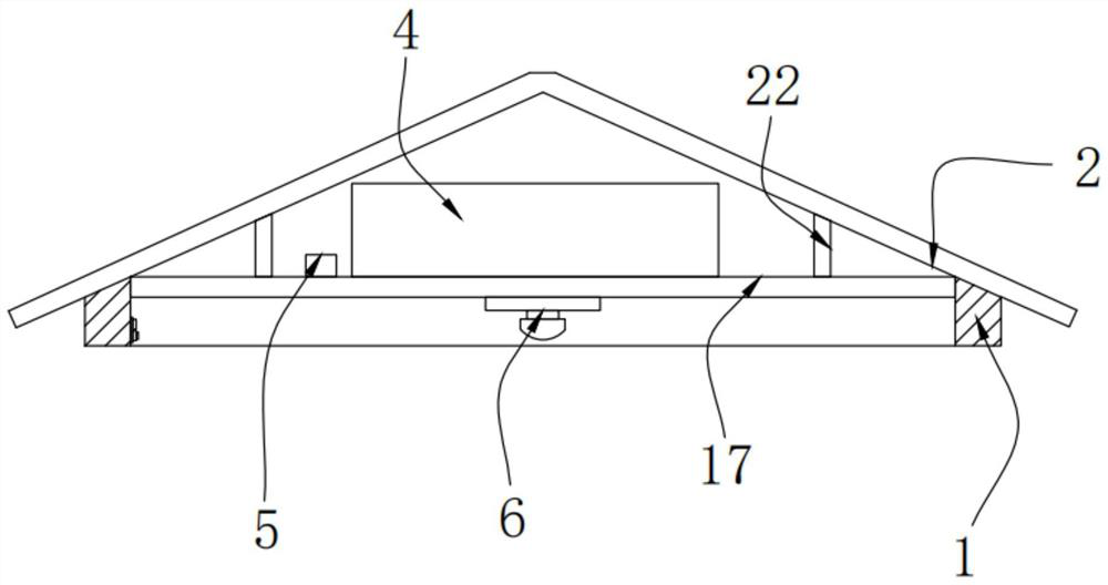 Multifunctional roof structure of modular assembly type house