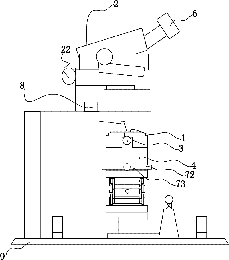 Multifunctional probe bench test system used for radiation experiment of x-ray and gamma-ray