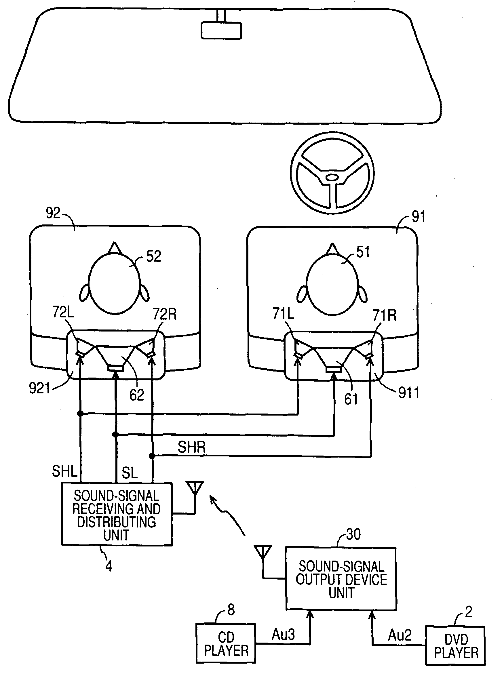 Audio reproduction system and speaker apparatus