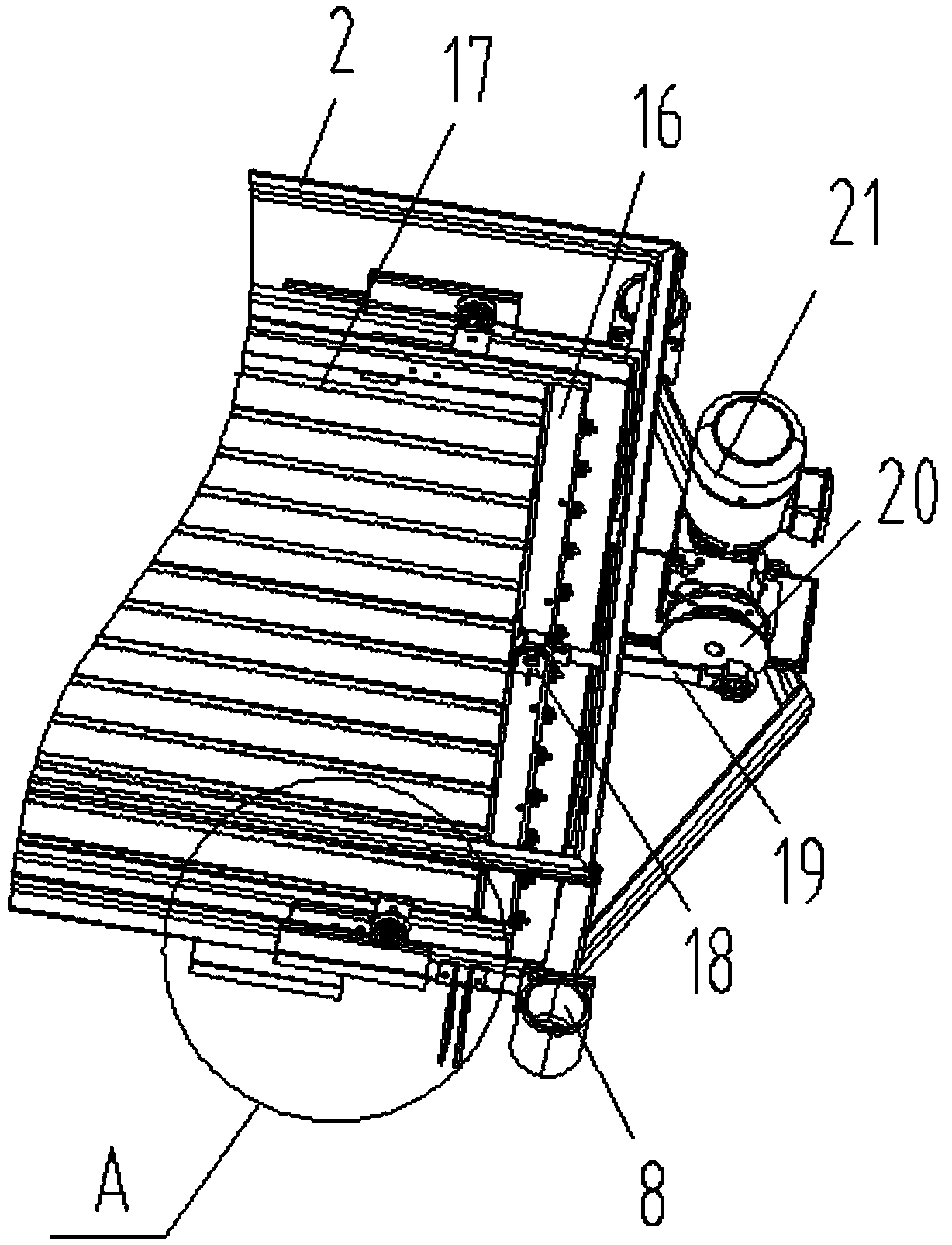 Multi-segment sawing machine for metal blocks