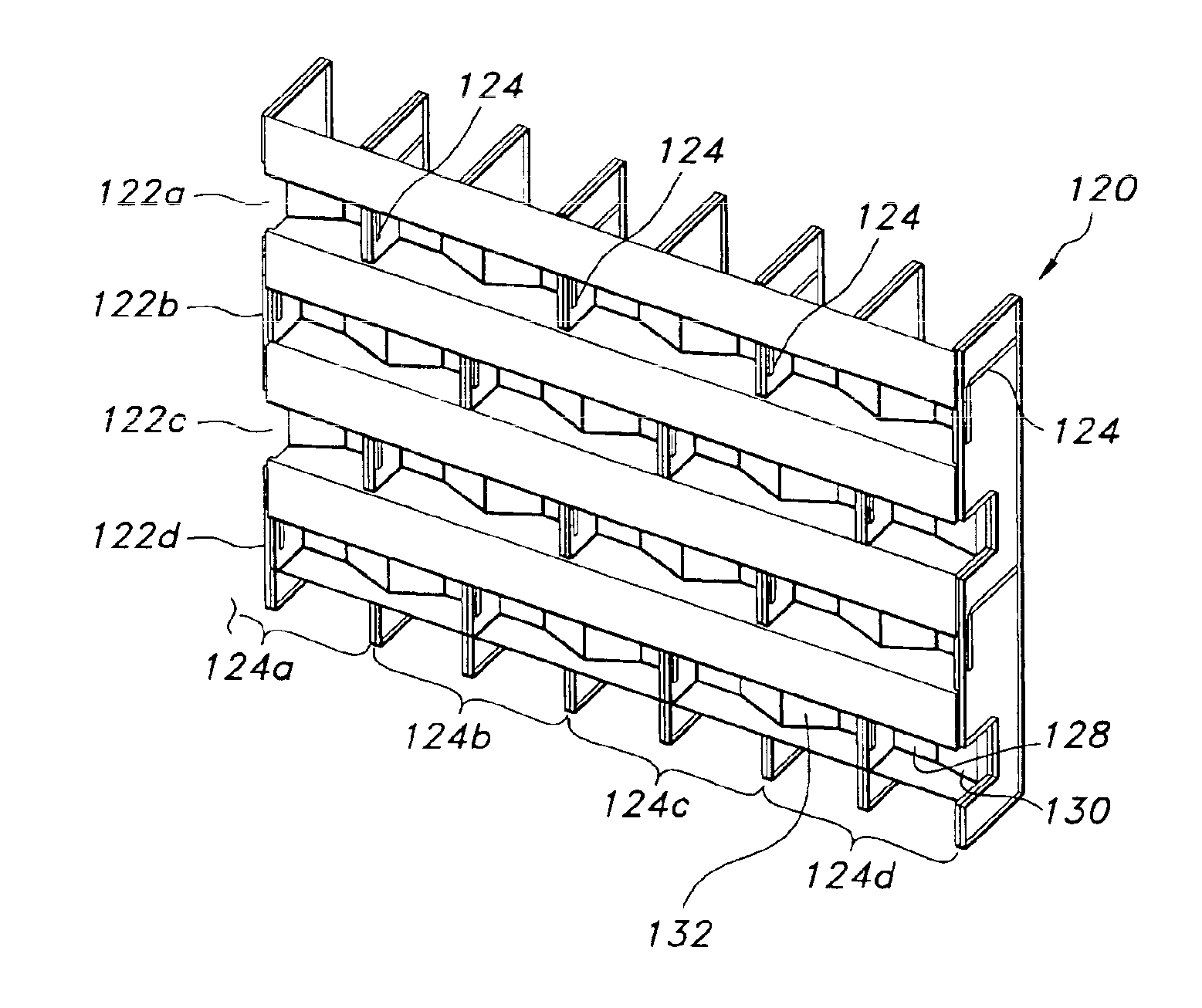 Low profile wideband antenna array