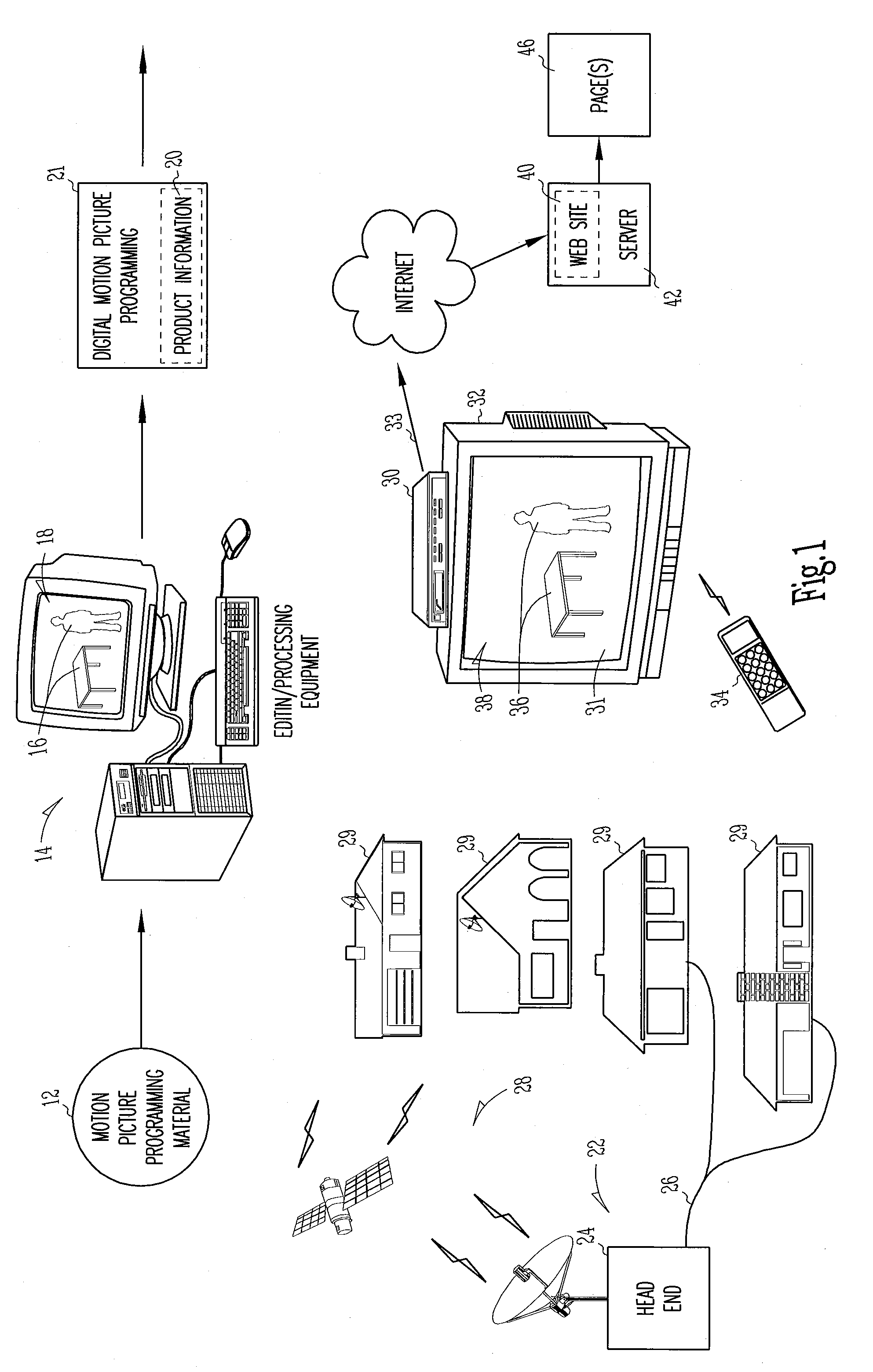 Method and apparatus for delivering information about an audio element