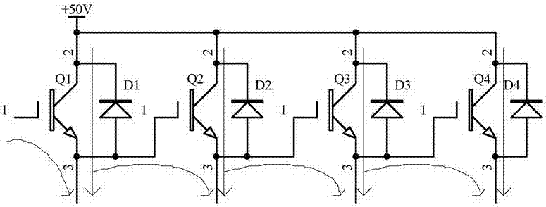 Voltage control circuit of air energy water heater