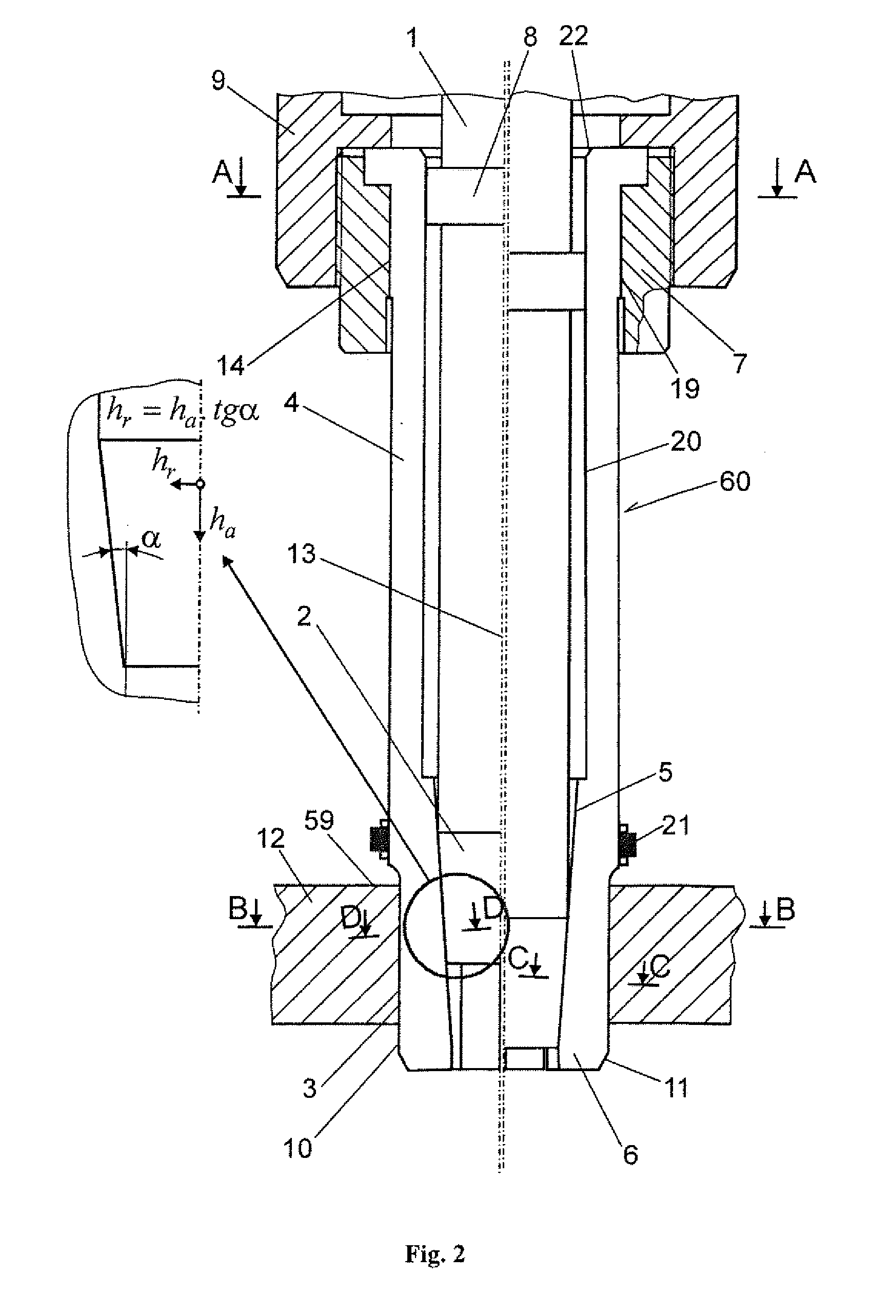 Device and Tool for Cold Expansion of Fastener Holes