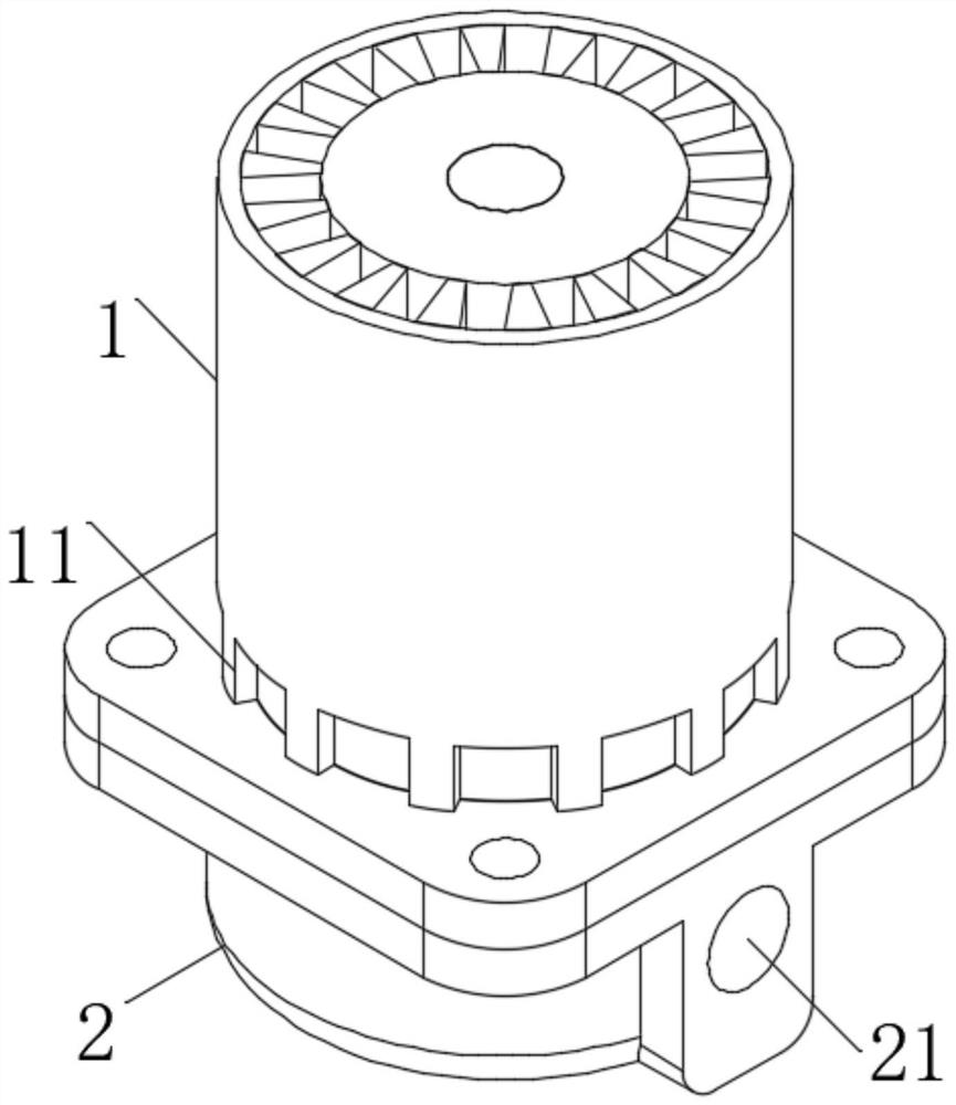 Energy-saving heat dissipation type high-pressure hot water circulating pump