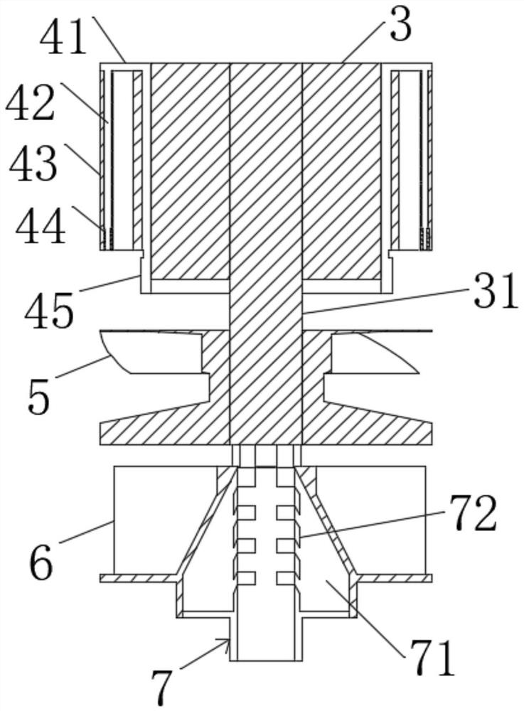 Energy-saving heat dissipation type high-pressure hot water circulating pump