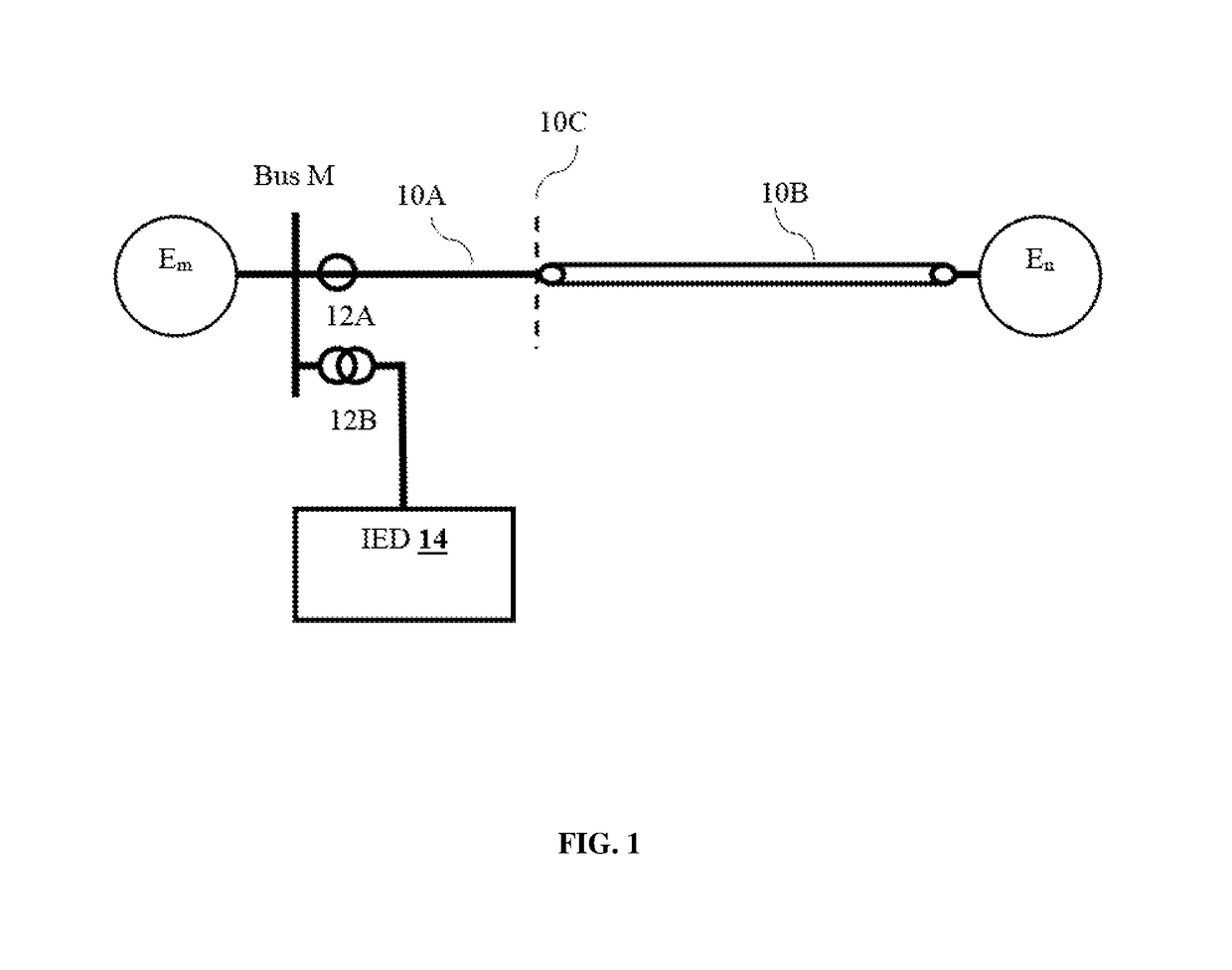 Method for protection in a mixed power transmission line