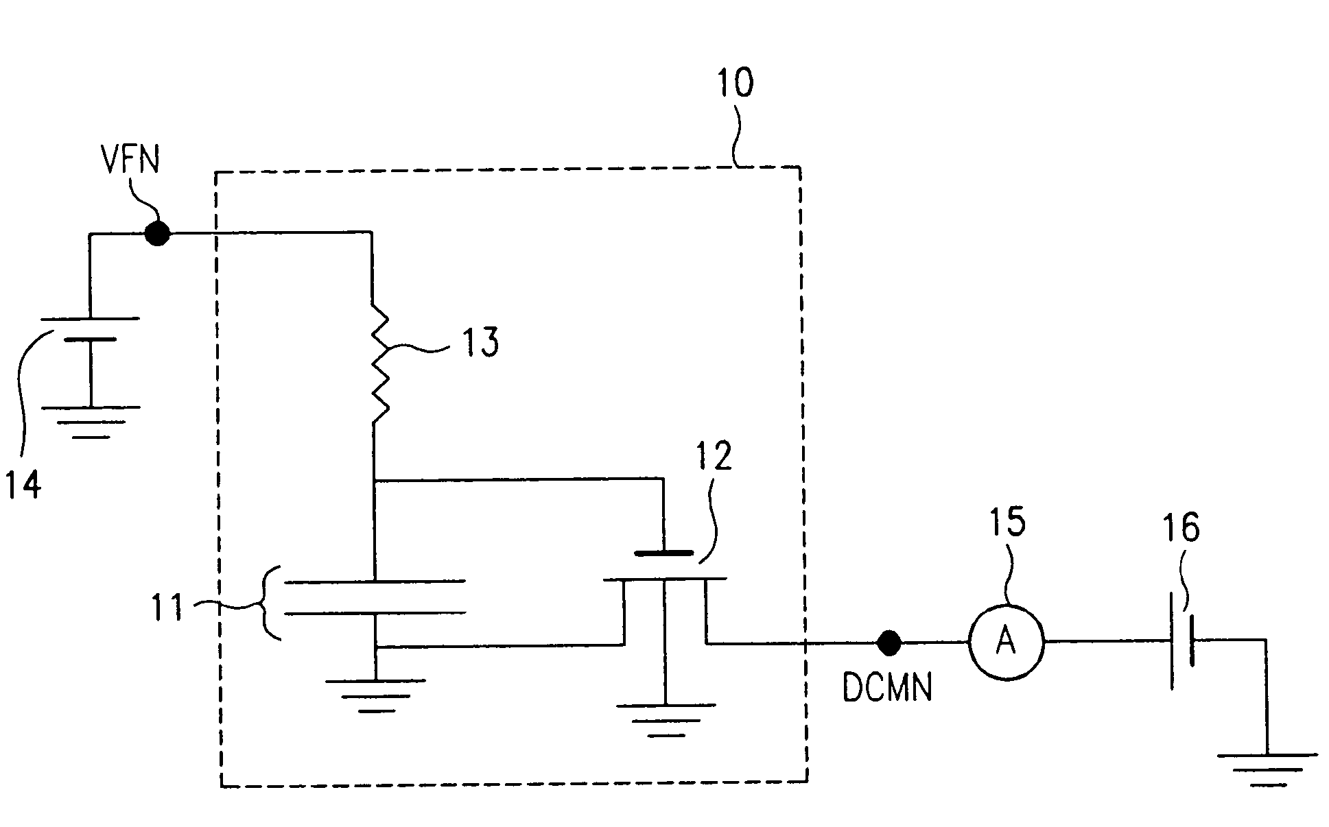 TDDB test pattern and method for testing TDDB of MOS capacitor dielectric