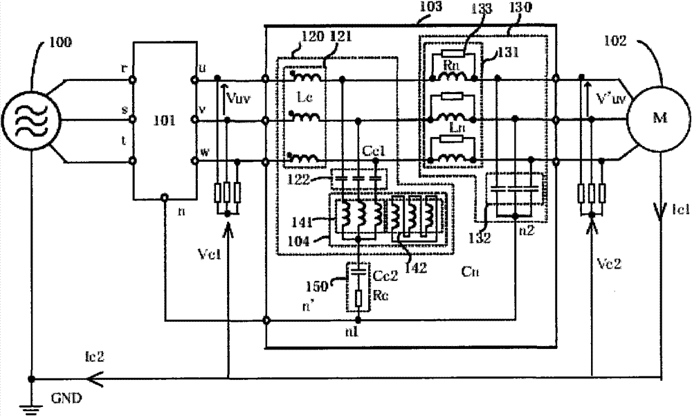 Output filter and power converter using output filter