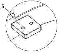 Auxiliary quenching device of compound gasket metal sealing ring