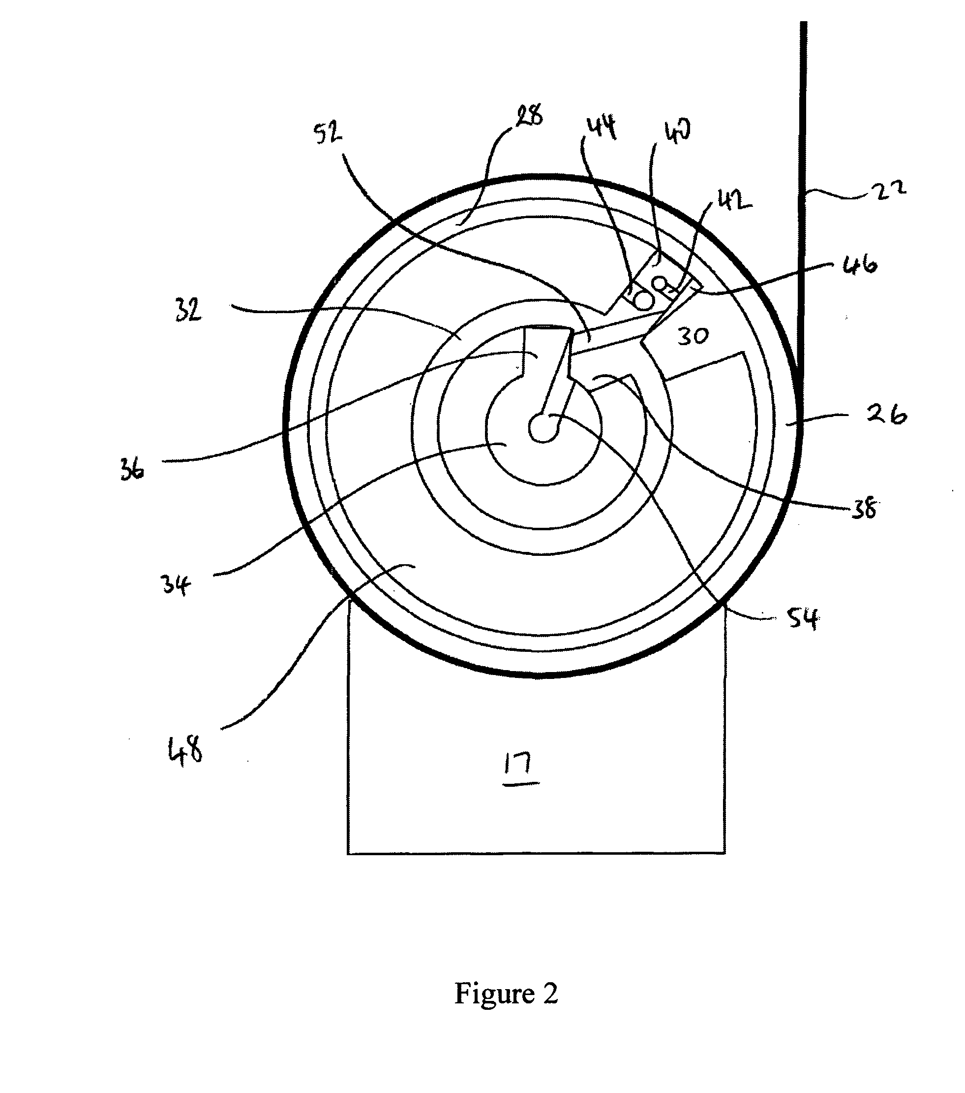 Restraint system for a seat belt device
