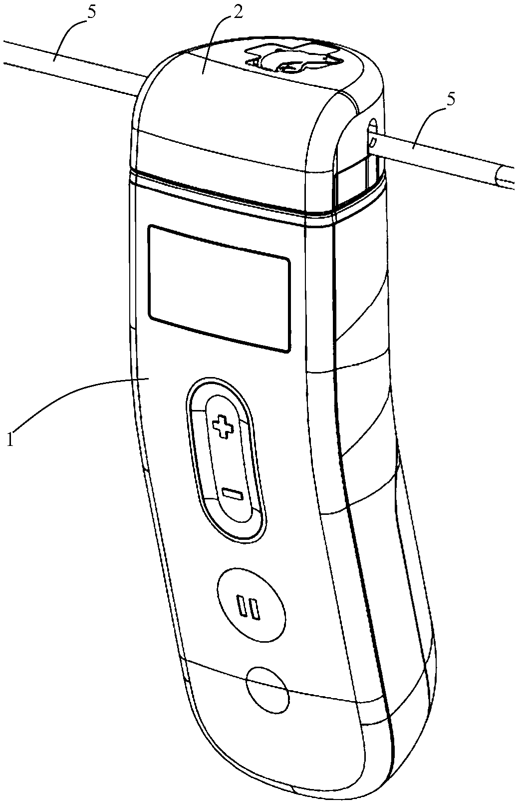 Portable negative pressure drainage device