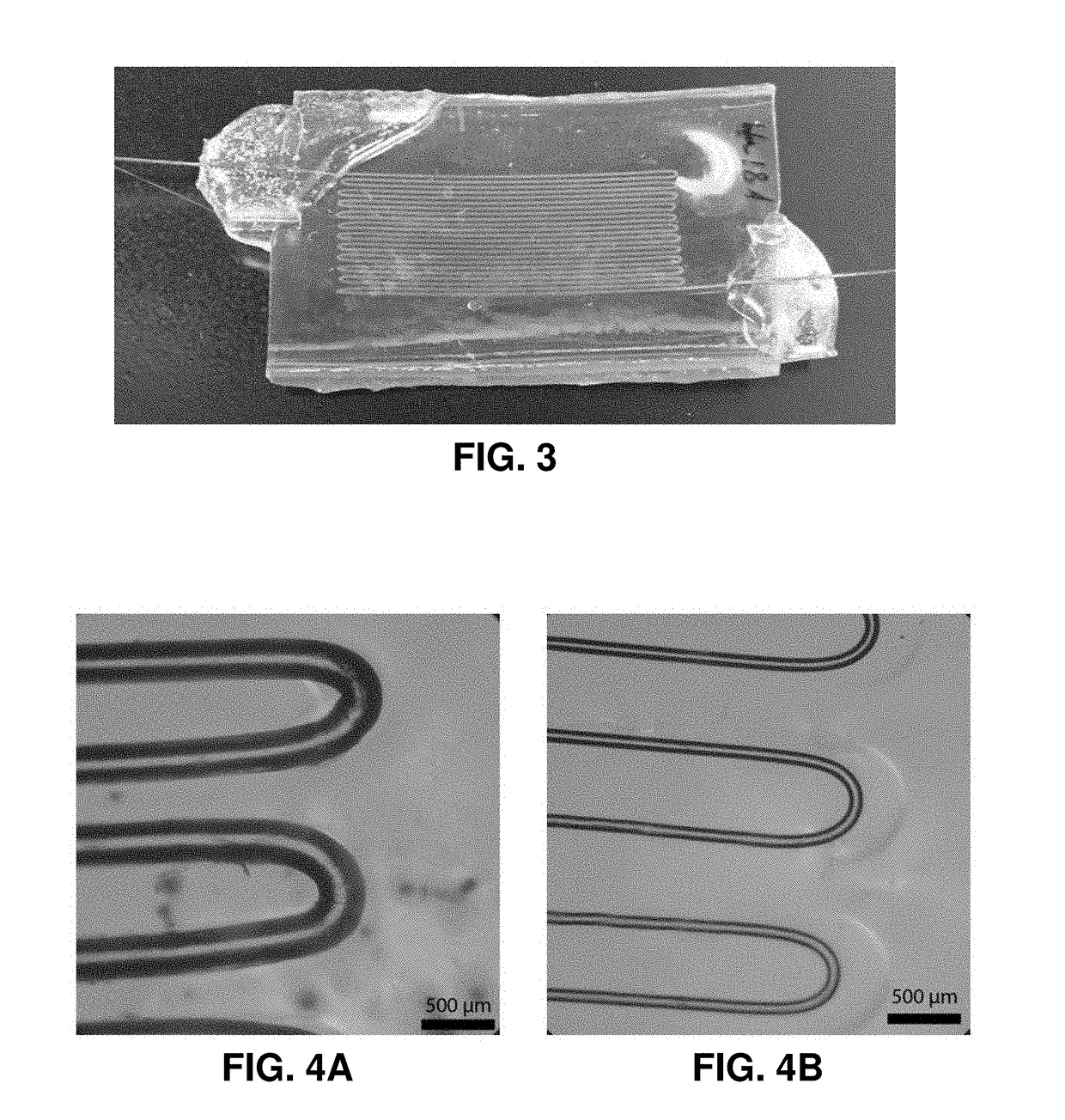 Polymer microcolumn for gas or vapor separation, chromatography, and analysis