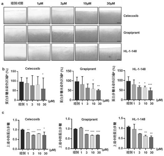 Targeted EP4 receptor micromolecule antagonist and application thereof in treatment of osteoarthritis and cartilage defects