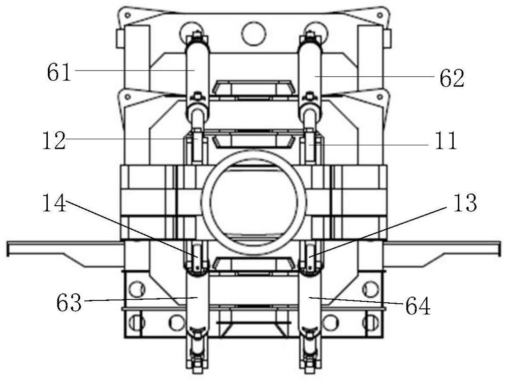 Underwater unmanned self-walking cutter suction device