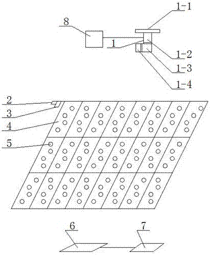 AGV intelligent vehicle magnetic conductance movement and laser-guided system