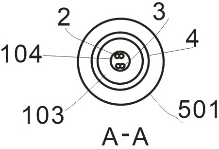 Integrated high-frequency soldering iron core