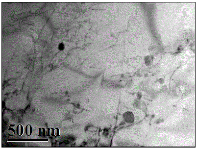 Cold and hot cycle treatment method for high-speed train car body structural materials