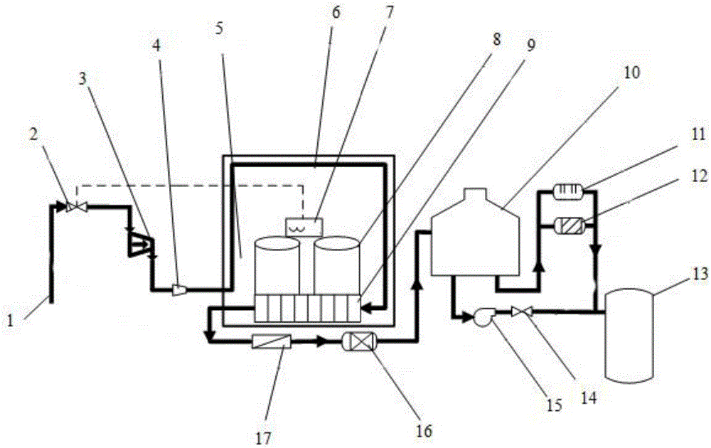 Cooling system of equipment compartment of deep-sea space station and control method thereof