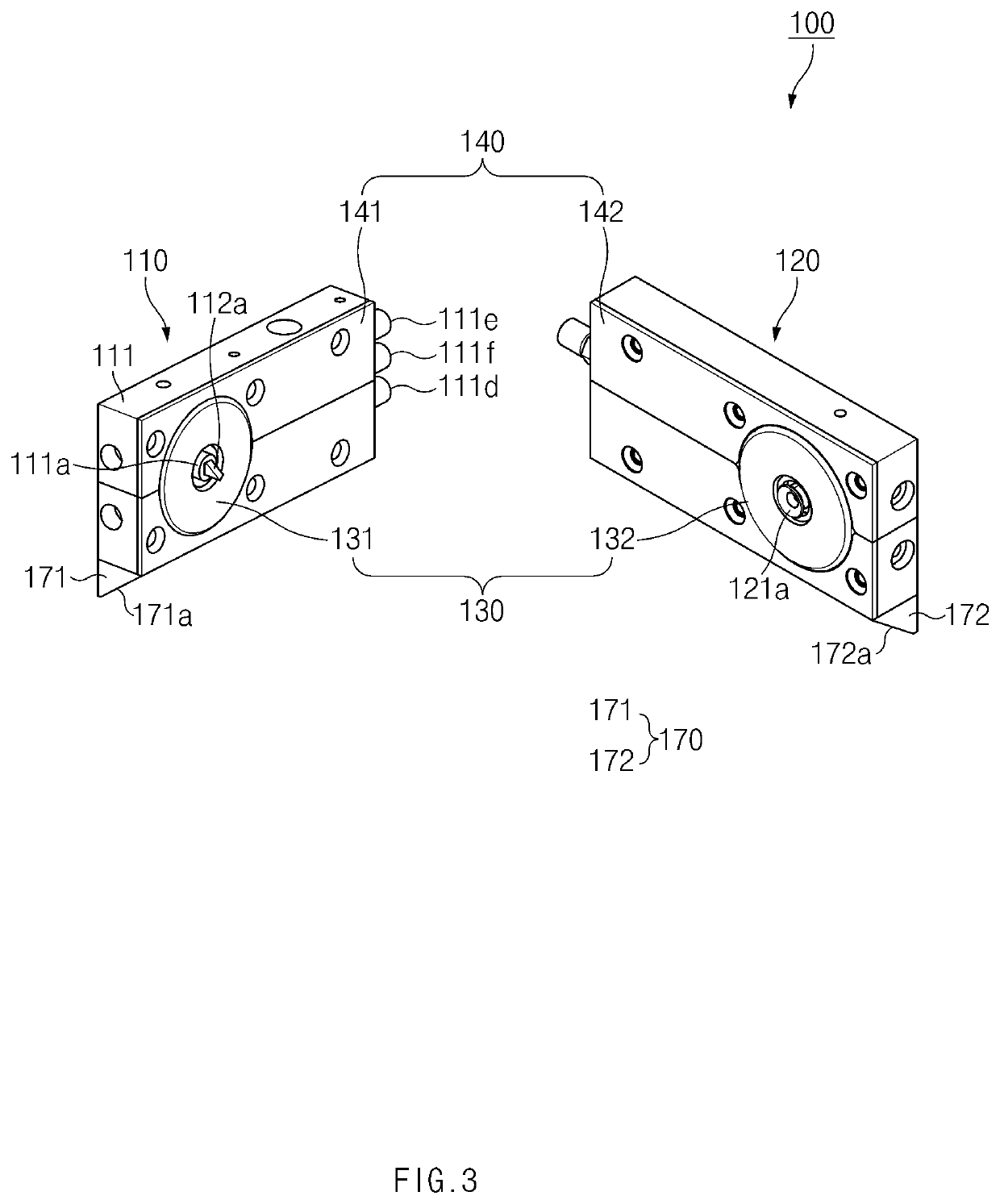 Degassing device, and facility and method for manufacturing secondary battery comprising the same