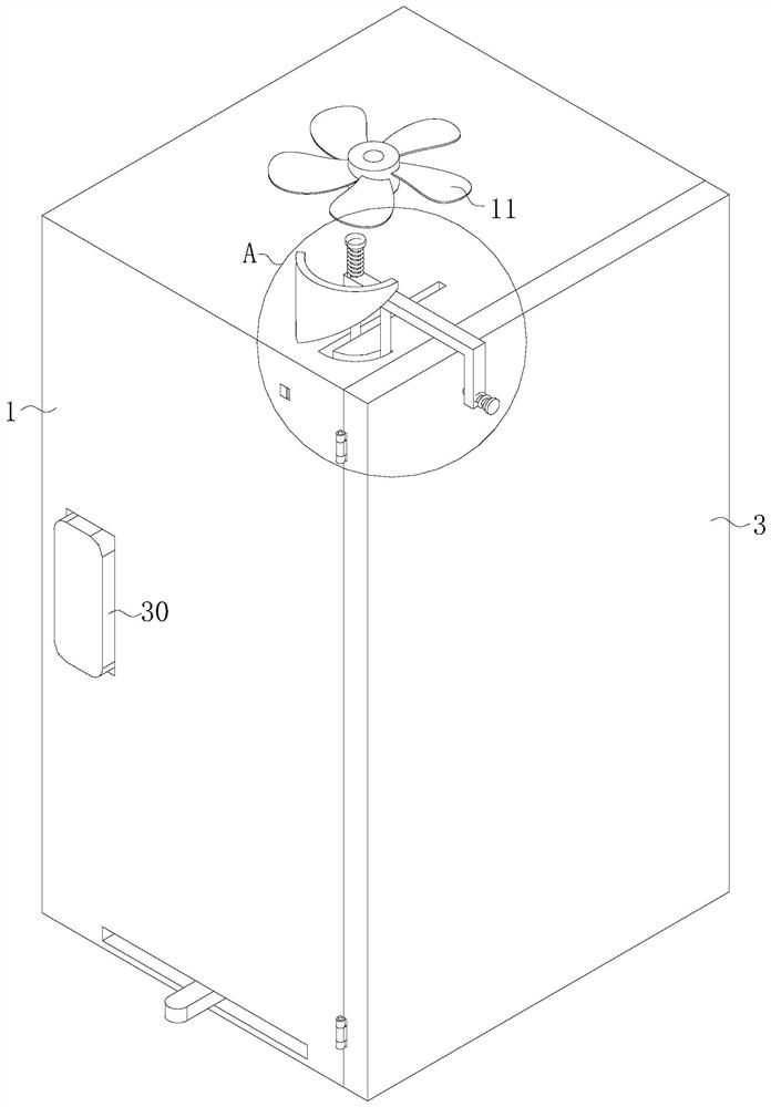 Terminal transfer box applied to field of distribution network automation