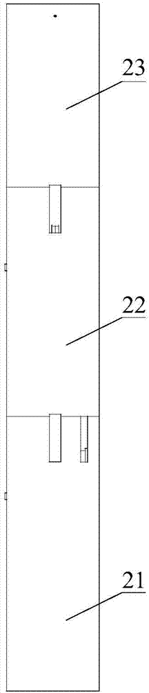 Link-type variable grasping force cooperative self-adaptive finger device