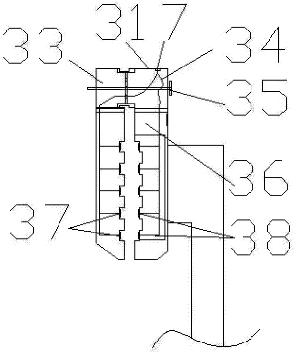 Film coating device for truncated-cone volute spring