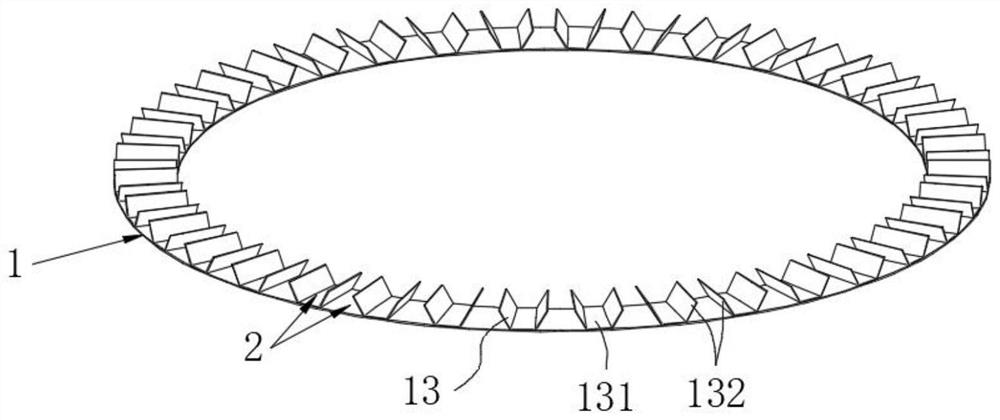 Vertical honeycomb heating body